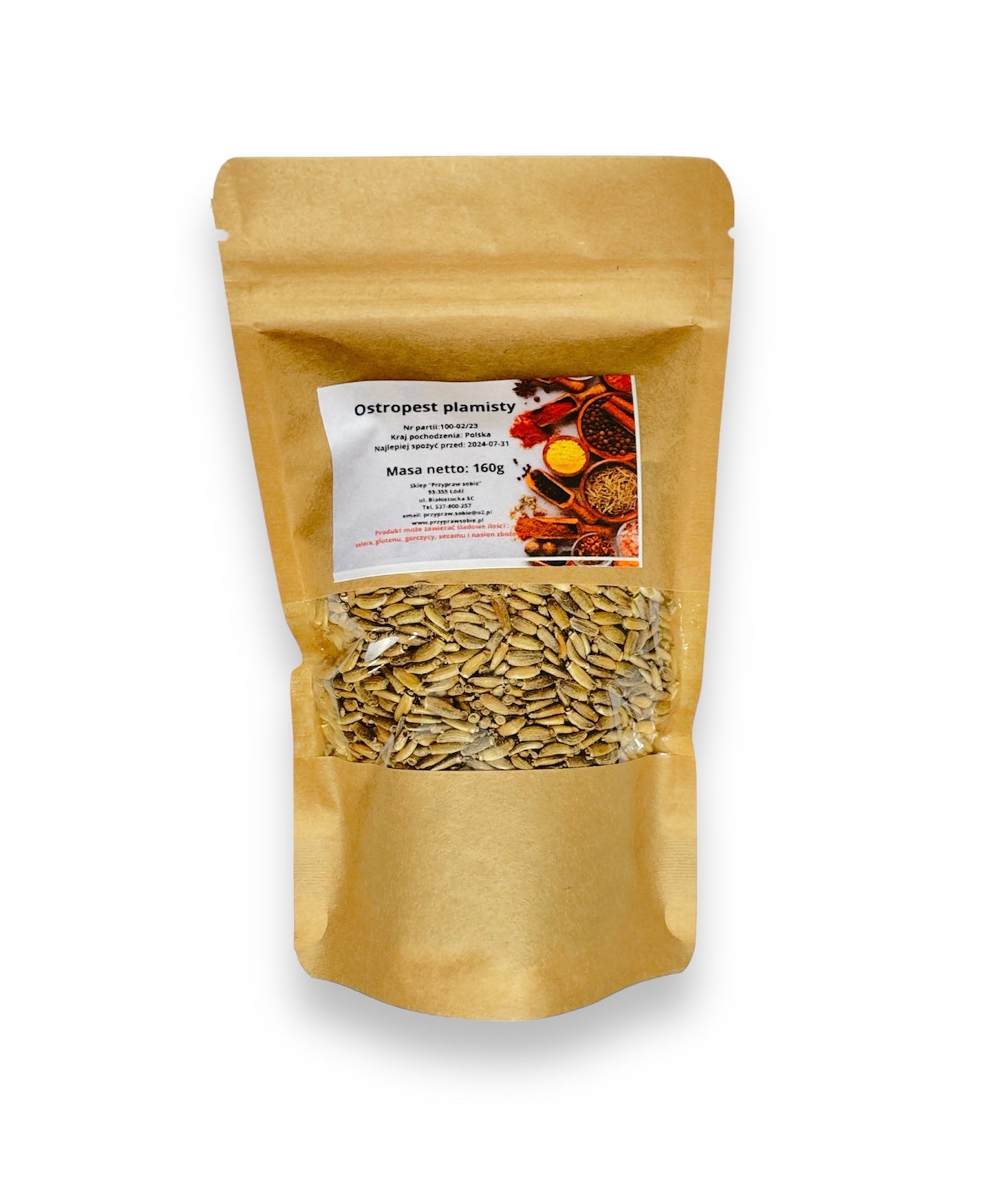 Ostropest Plamisty – 160g