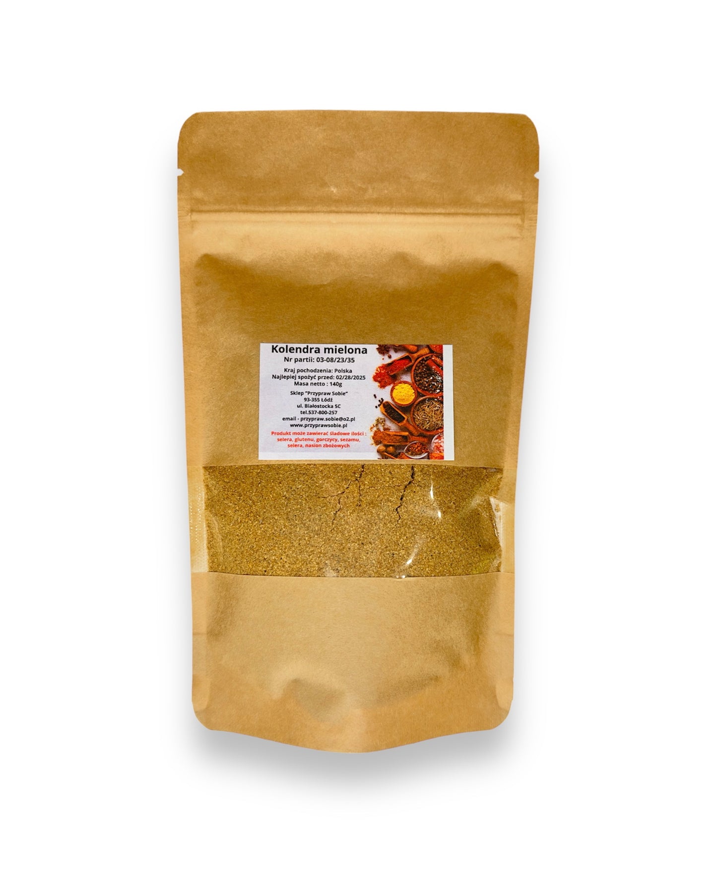 Kolendra Mielona – 140g