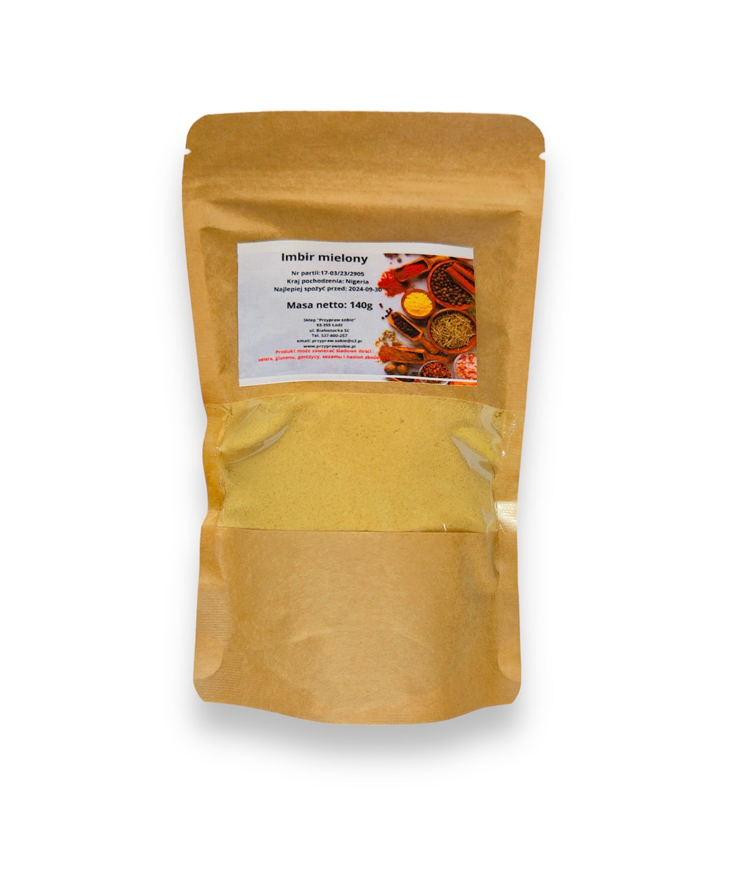 Imbir mielony - 140g