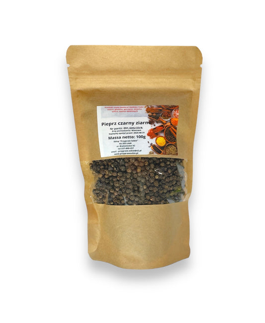 Pieprz Czarny ziarno - 100g
