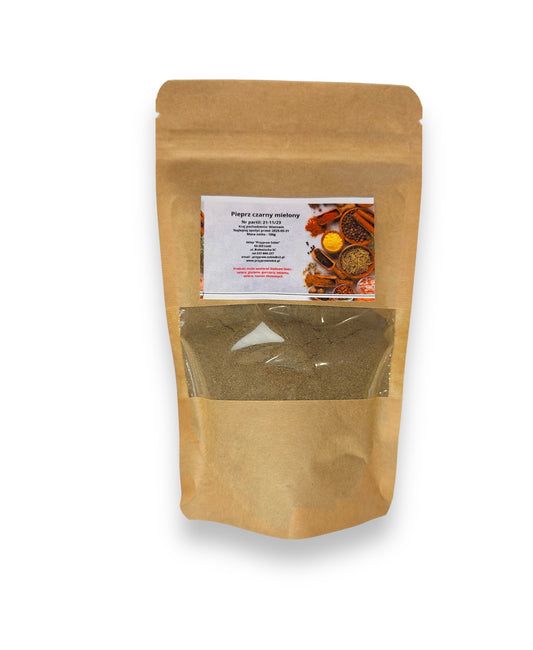 Pieprz Czarny mielony - 100g
