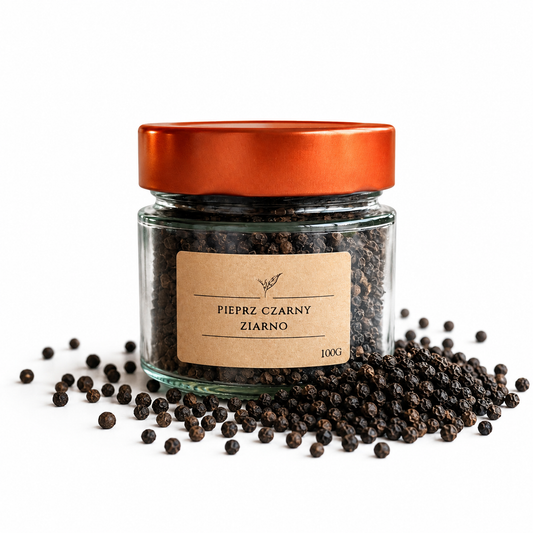 Pieprz Czarny Ziarnisty 100G